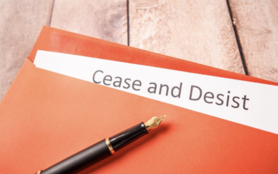 Got a Cease and Desist Letter? Here’s What to Do.